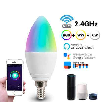 Multicolor WiFi Smart LED Candle Light