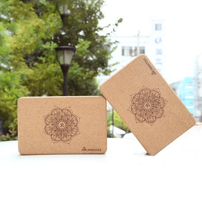 Eco-Friendly Cork Yoga Blocks for Sustainable Fitness