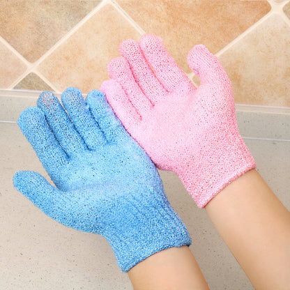 Eco-Friendly Candy Color Mud Exfoliating Bath Gloves