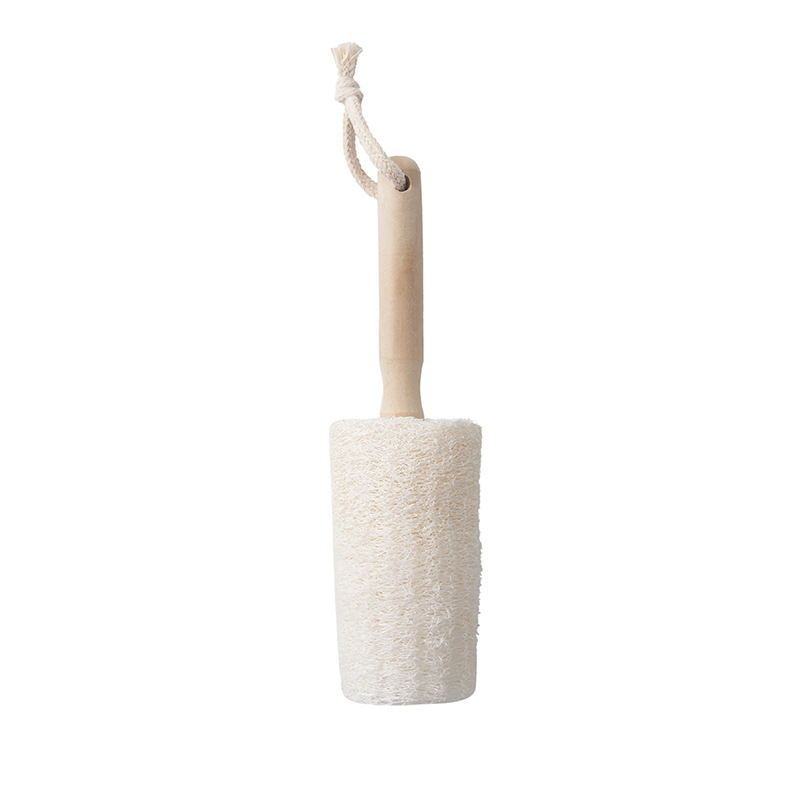 Eco-Friendly Loofah Toilet Brush