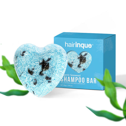 Heart-Shaped Natural Shampoo Bars - Eco-Friendly, Plastic-Free Hair Care