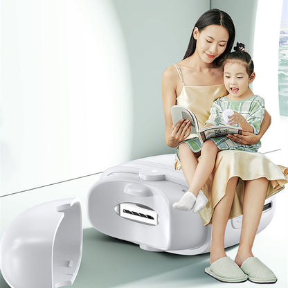 Ergonomic Electric Nail Clipper with Soft Light for Precision