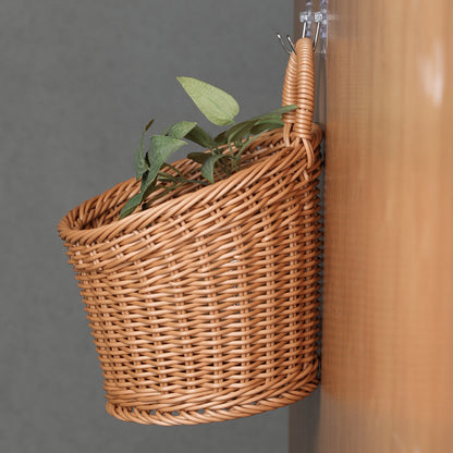 Eco-Friendly Wicker Storage Baskets for Bathroom Organization