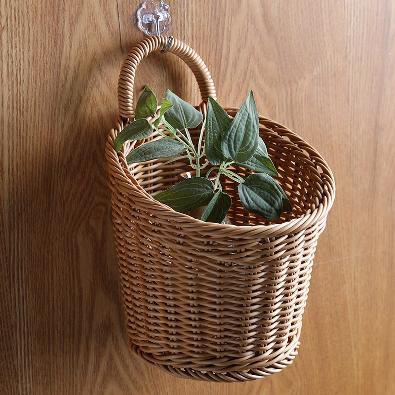 Eco-Friendly Wicker Storage Baskets for Bathroom Organization