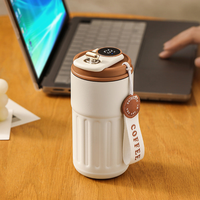 Smart Digital Thermal Bottle Stainless Steel Coffee Mug (316 Steel)