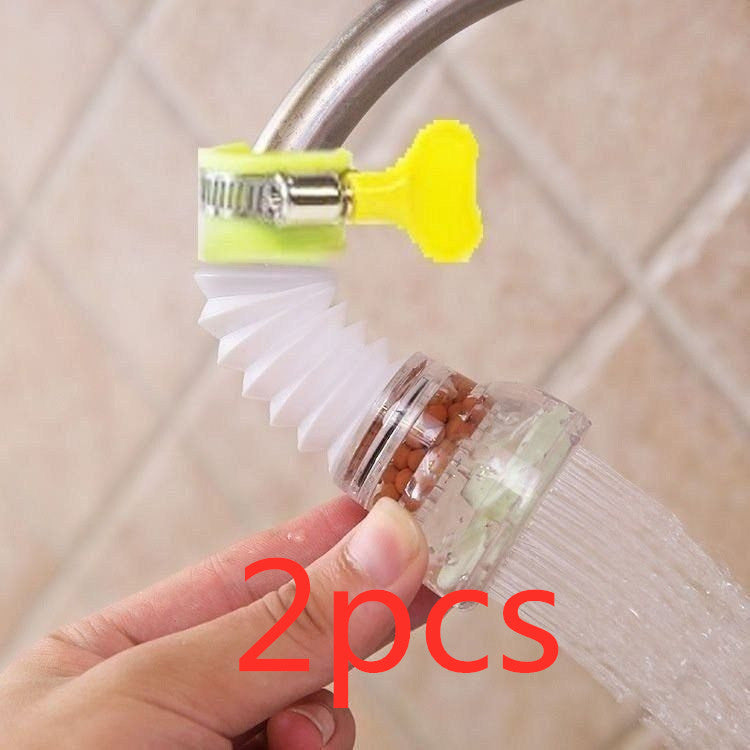 Water-Saving Faucet Aerator with Filtration Beads