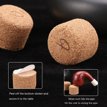 Eco-Friendly Cork Pipe Accessory for Safe Smoking