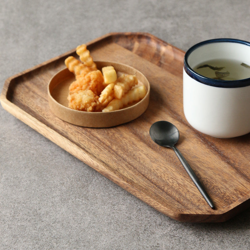 Eco-Friendly Acacia Wooden Serving Tray