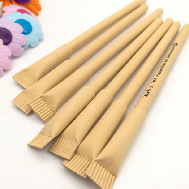 Eco-Friendly Recycled Paper Drinking Straws