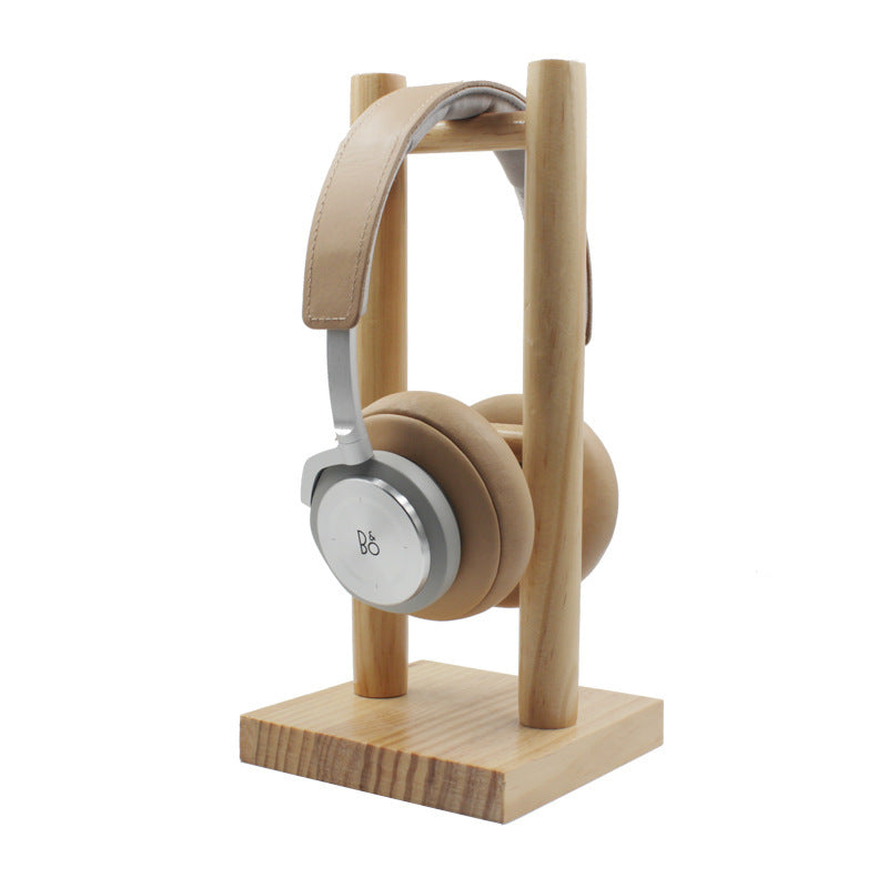 Eco-Friendly Wooden Earphone Stand