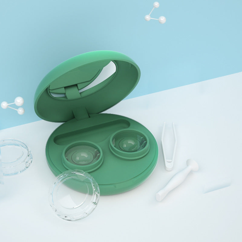 Ultrasonic Contact Lens Cleaner & Wireless Charging Case
