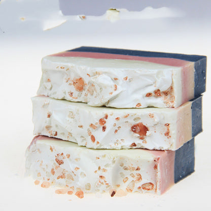Multicolored Natural Bar Soap - Eco-Friendly, Plastic-Free, Long-Lasting