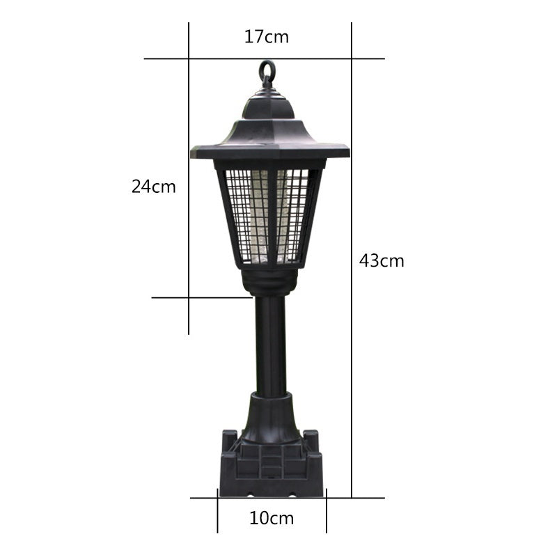 Eco-Friendly Outdoor Bug Zapper Lantern - Chemical-Free Pest Control