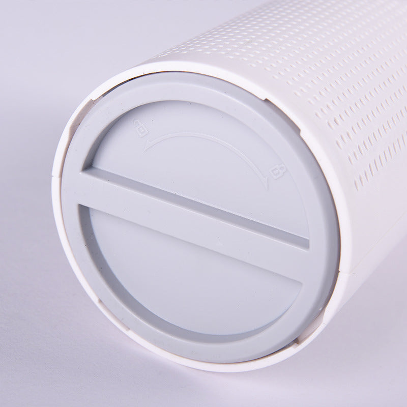 Energy-Efficient Cylindrical Air Purifier with Washable Filters