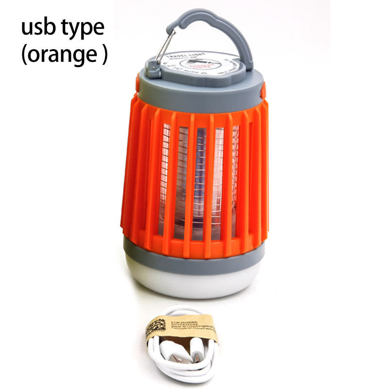 Solar & USB-Powered Mosquito Killer Lamp - Eco-Friendly Pest Control