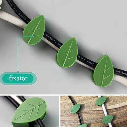 Eco-Friendly Leaf-Shaped Biodegradable Plant Clips
