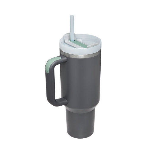 Insulated Travel Mug with Handle - Eco-Friendly