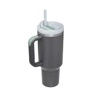 Insulated Travel Mug with Handle - Eco-Friendly