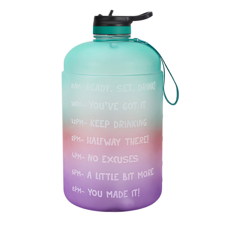 Eco-Friendly Gallon Water Bottle with Straw