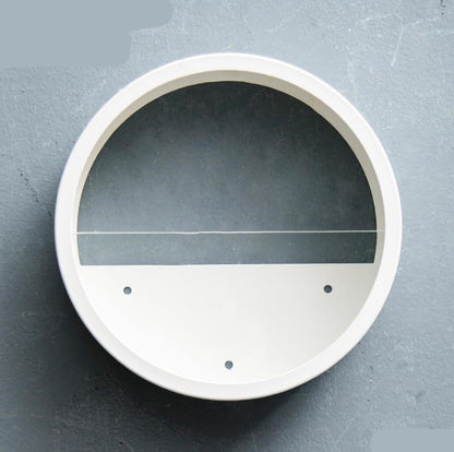 Eco-Friendly Circular Wall-Mounted Planters for Indoor Greenery