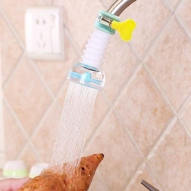 Water-Saving Faucet Aerator with Filtration Beads