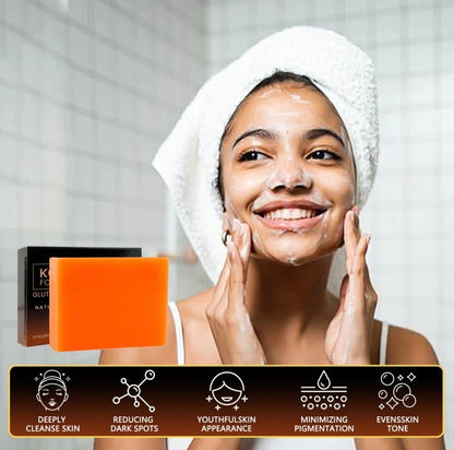 Organic Turmeric Soap Bar - Natural & Biodegradable