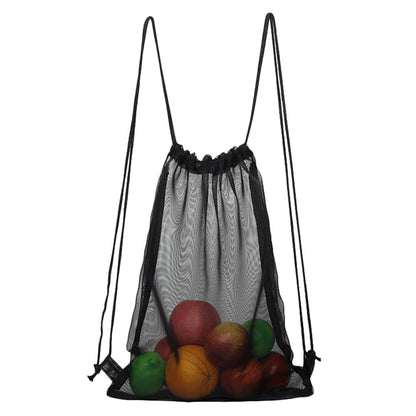 Eco-Friendly Transparent Mesh Reusable Shopping Bag