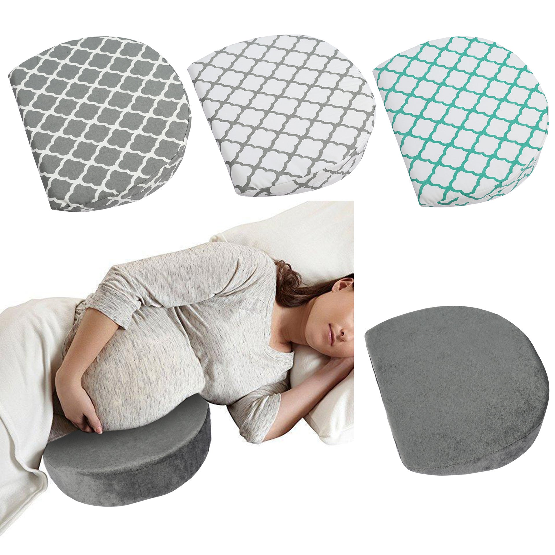 EcoComfort Maternity Pillow providing sustainable support