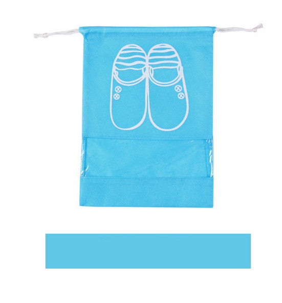 Non-Woven Shoe Dust Bag – Drawstring Storage Pouch