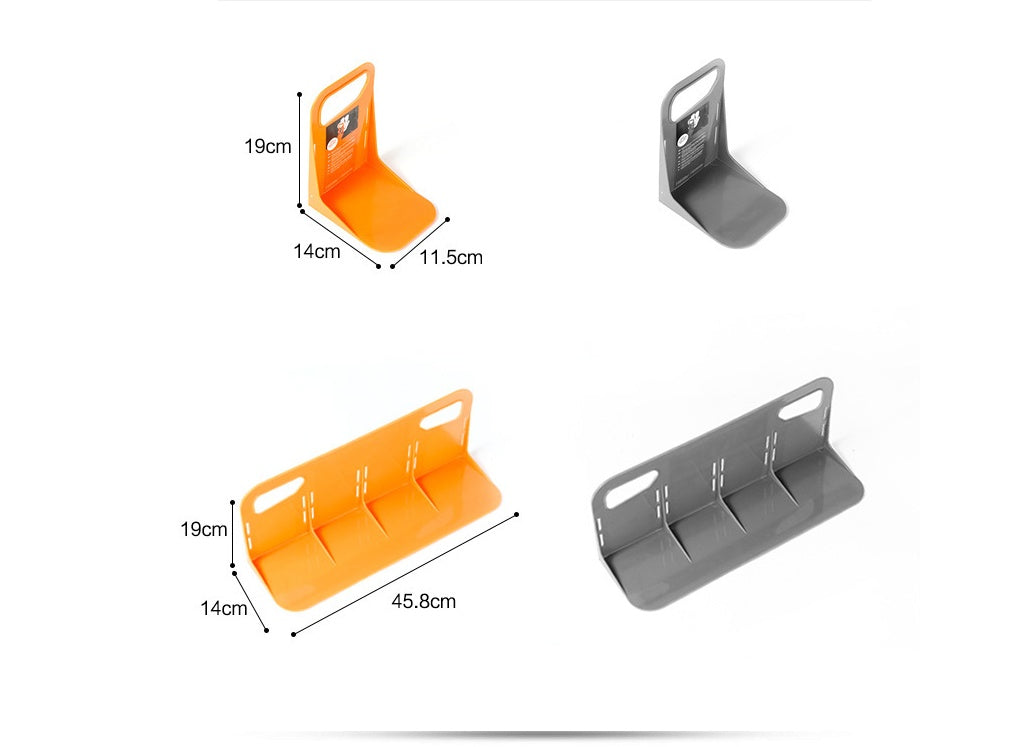 Eco-Friendly Orange Trunk Organizer for Sustainable Car Storage
