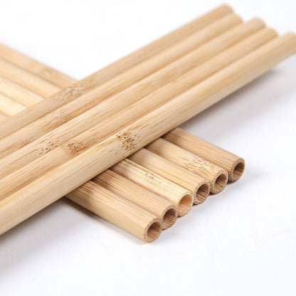 Eco-Friendly Bamboo Reusable Straws