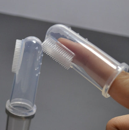 Eco-Friendly Silicone Finger Toothbrush for Sustainable Oral Care