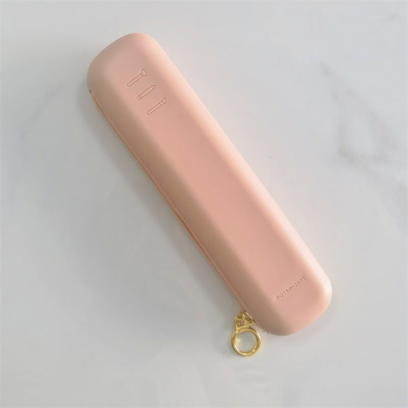 Eco-Friendly Silicone Makeup Brush Travel Bag