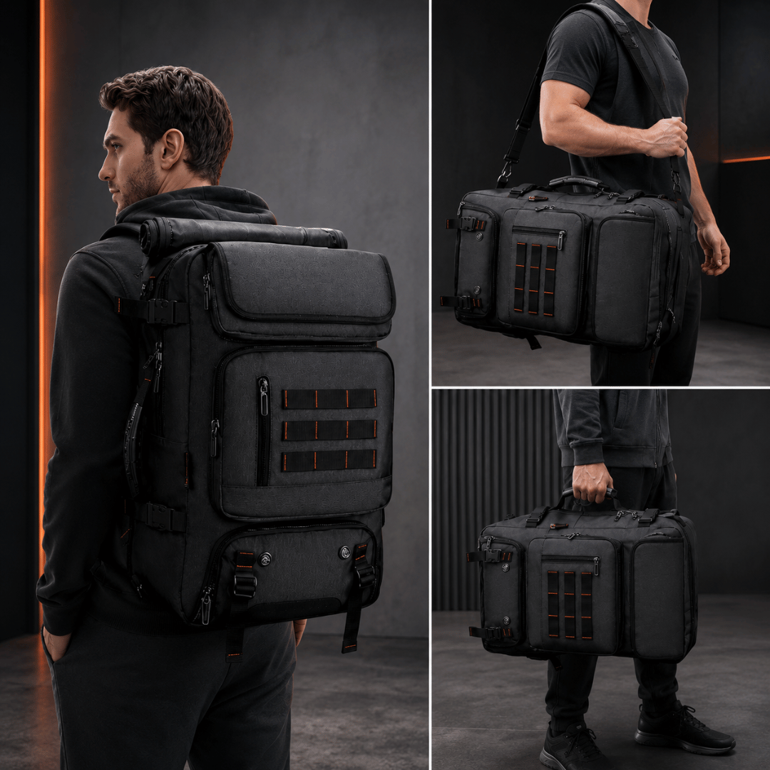 BEAST™ 3-in-1 Premium Oxford Gym Bag