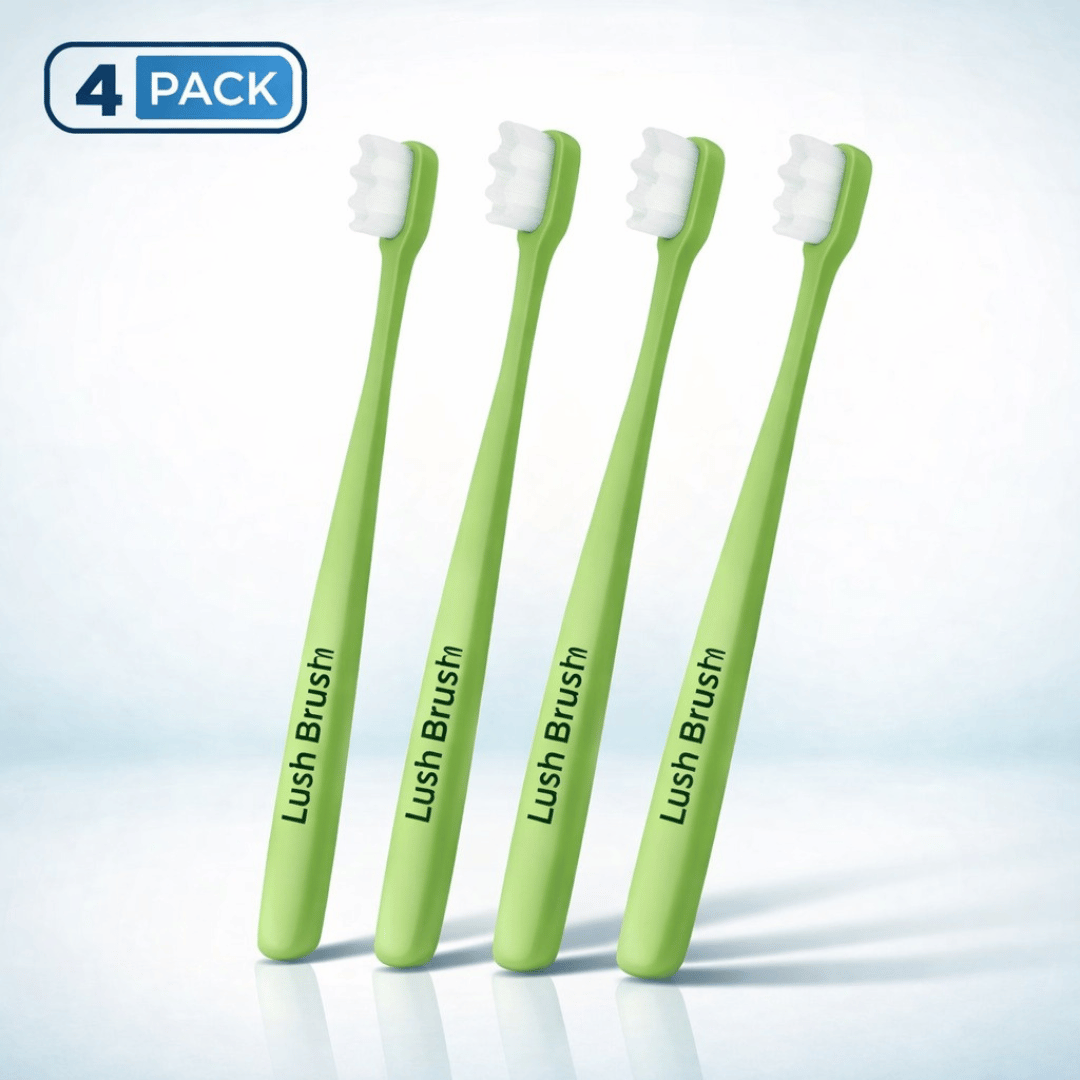Lush Brush™ Premium Nano Toothbrush (4-Pack)