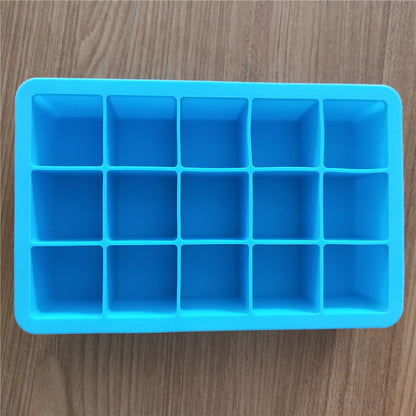 Eco-Friendly Silicone Ice Cube Tray - Durable & Reusable