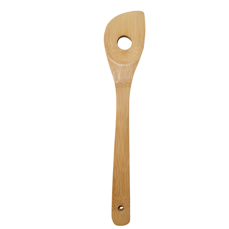 Eco-Friendly Bamboo Kitchen Utensil Set - Sustainable & Durable