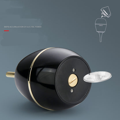 Eco-Friendly Black and Gold Electric Hybrid Lighter