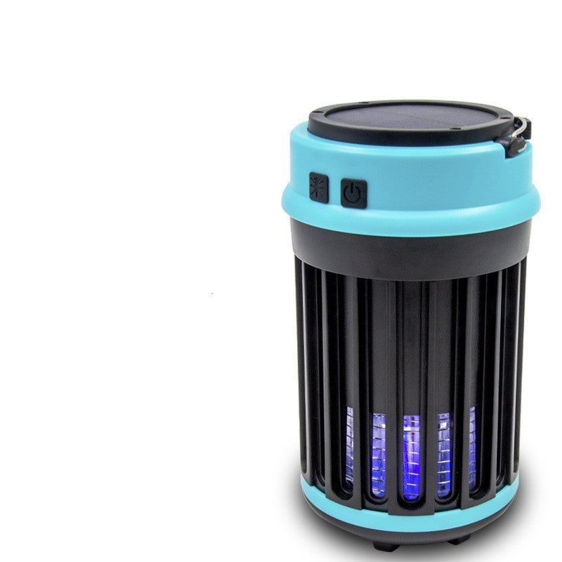 Solar-Powered LED Mosquito Killer Trap
