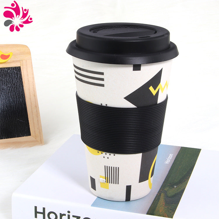 Eco-Friendly Reusable Bamboo Cup 400ml