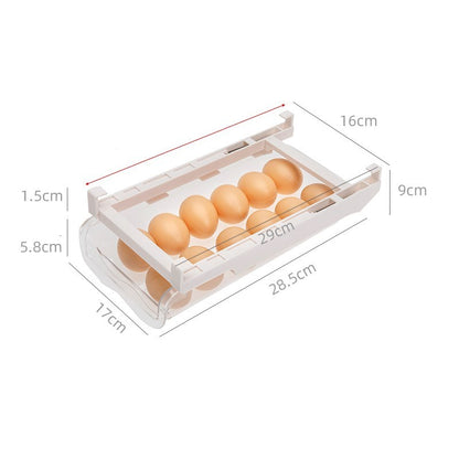 Adjustable Kitchen Refrigerator Storage Rack Organizer