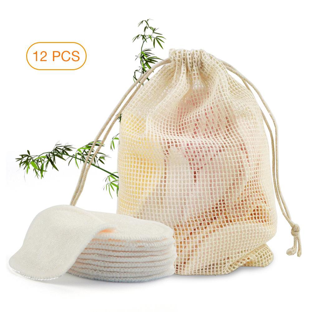 Eco-Friendly Bamboo Cotton Remover Pads