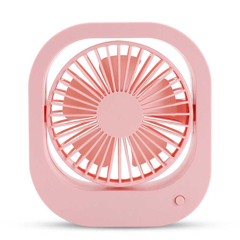 Eco-Friendly Portable USB Desk Fan with 180° Rotation