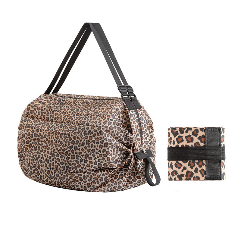 Eco-Friendly Reusable Camouflage Shopping Tote - Large, Foldable, Durable