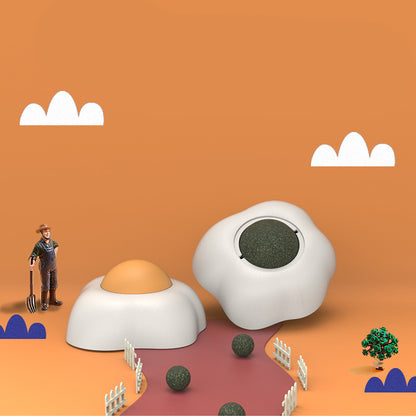 Eco-Friendly Catnip Chew Ball for Kittens