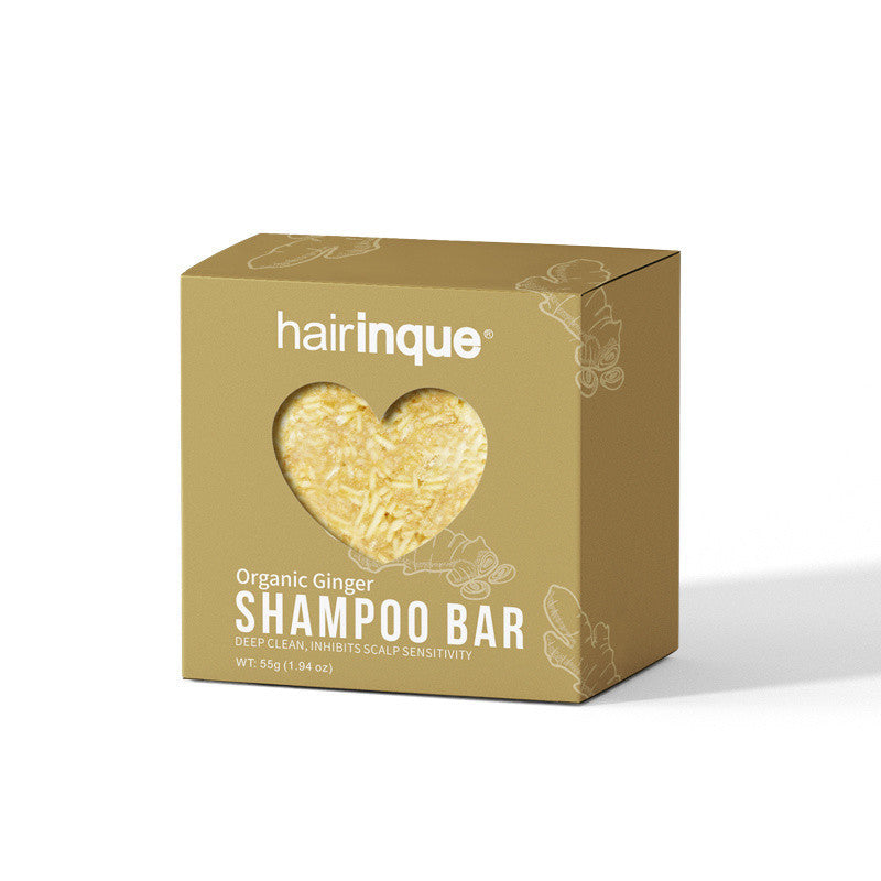 Heart-Shaped Natural Shampoo Bars - Eco-Friendly, Plastic-Free Hair Care