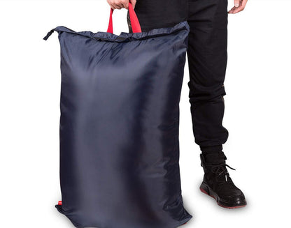 Eco-Friendly Large Dark Brown Laundry Bag - Durable & Reusable