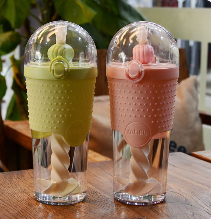 Eco-Friendly Kids Water Bottle with Straw - BPA Free