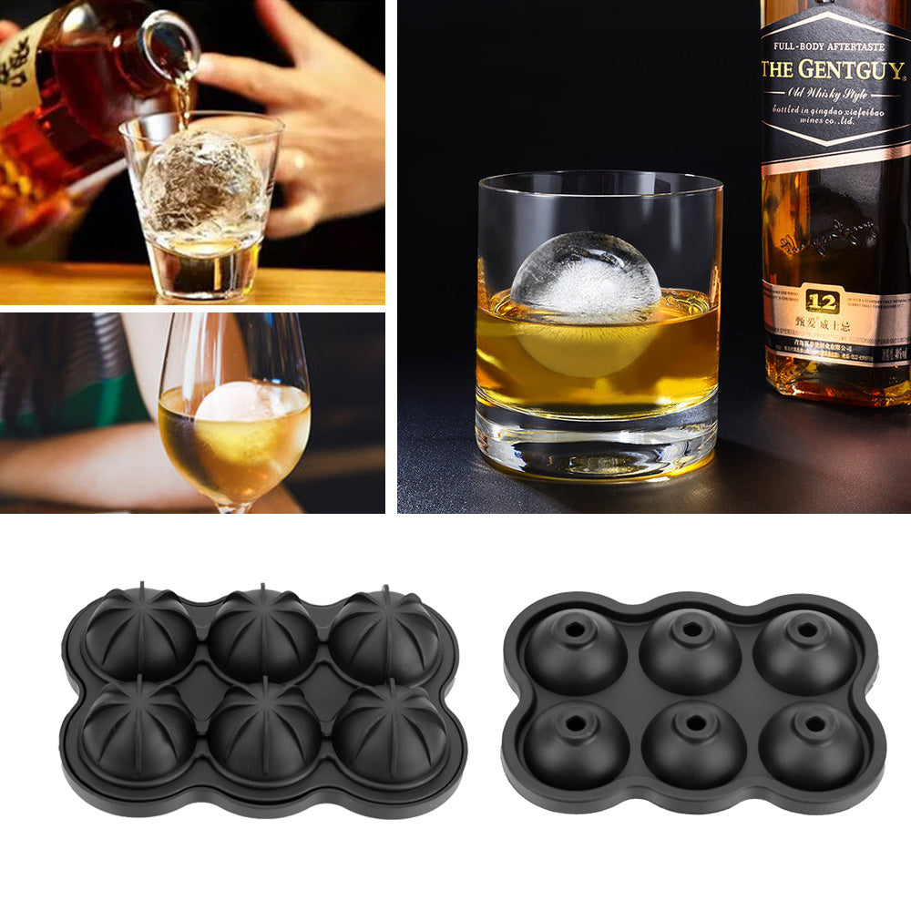 Eco-Friendly Silicone Ice Ball Mold - Reusable & Durable