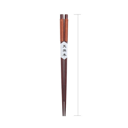 Eco-Friendly Reusable Wooden Chopsticks - Sustainable Dining Utensils